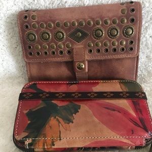 Patricia Nash leather wallets